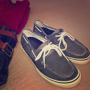 ⚓️ Men’s Sperry Top Siders Boat Shoe in Blue Sz 10